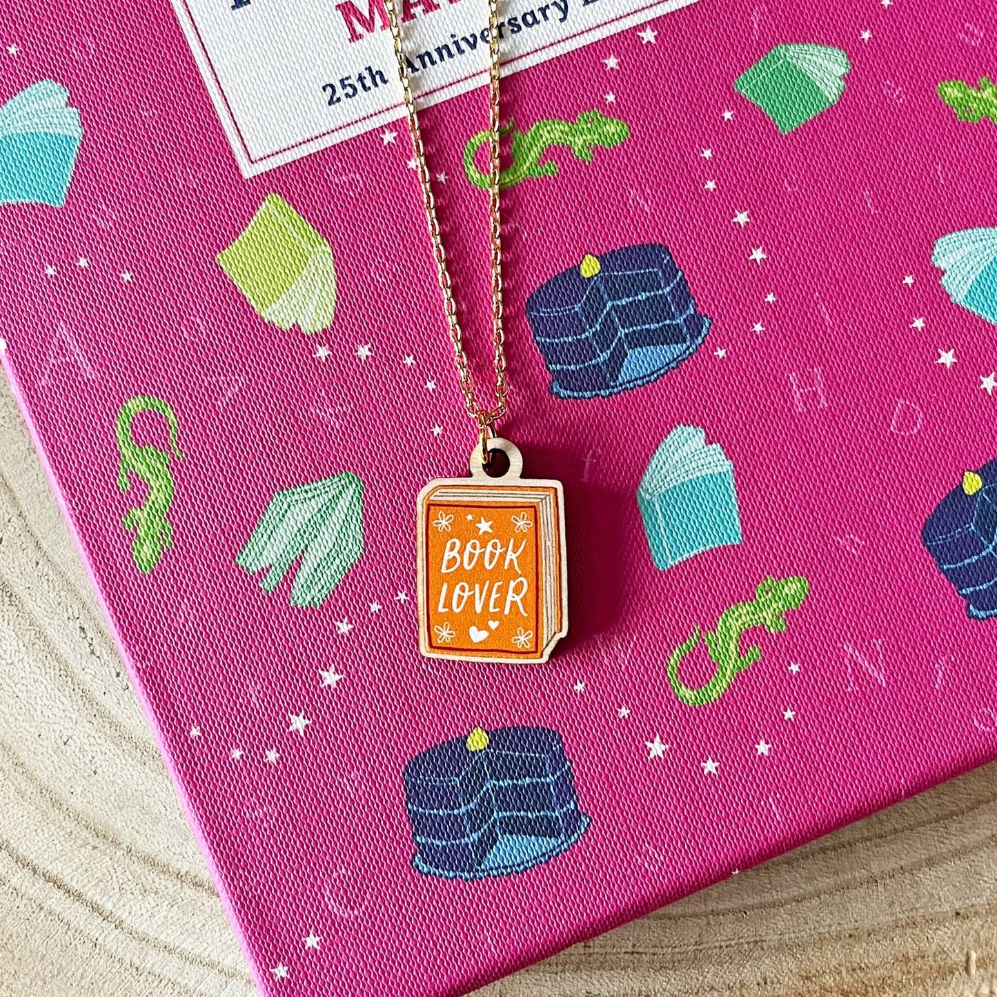 Book Lover Necklace