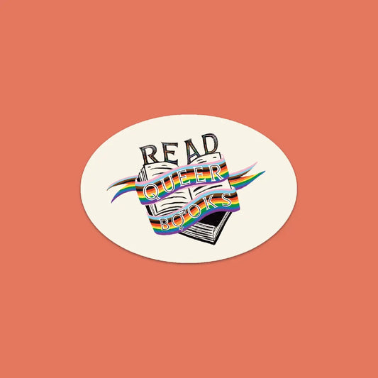 Read Queer Books | Vinyl Sticker