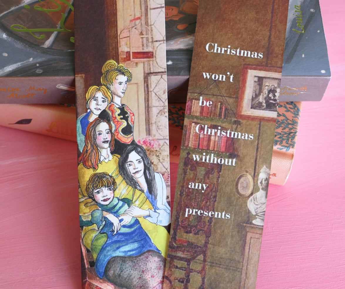 Little Women | Christmas bookmark