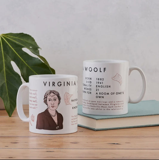 Virginia Woolf Author Mug