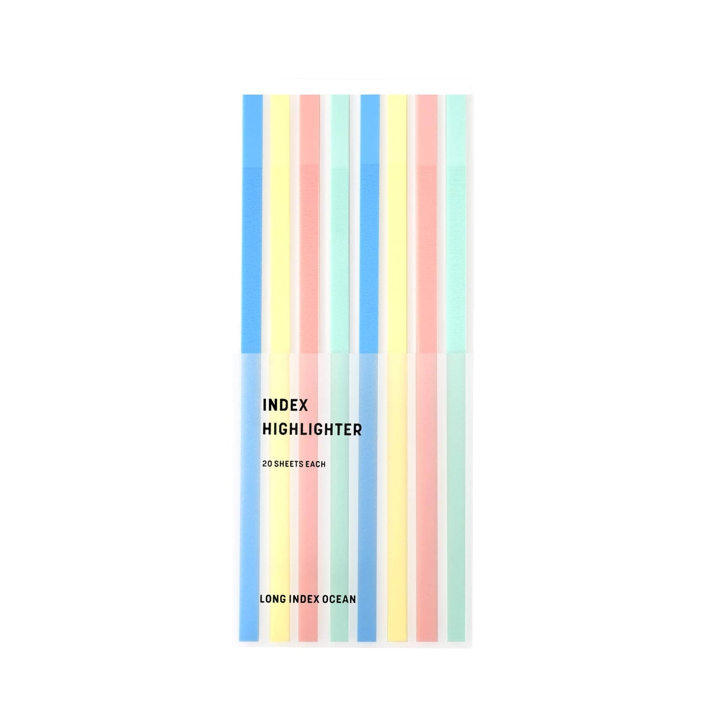 Lemon Breeze | Long Sticky notes | Transparent adhesive strips