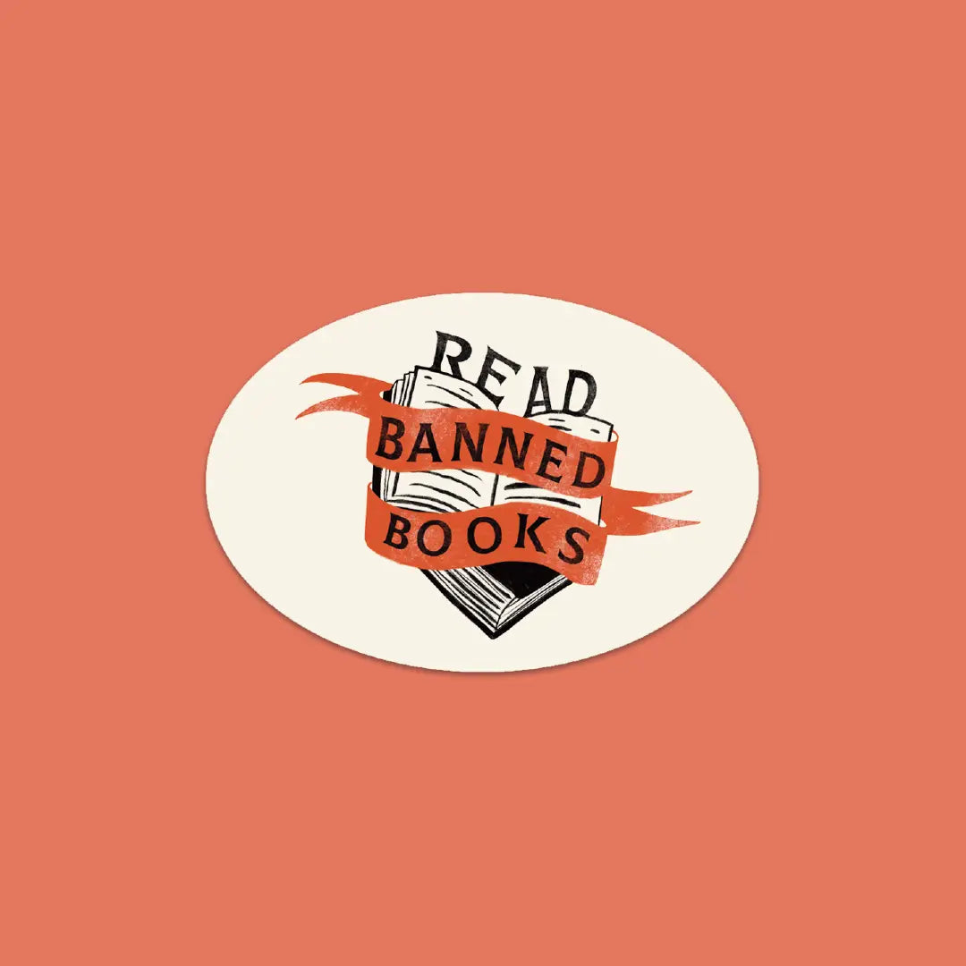 Read Banned Books | Vinyl Sticker