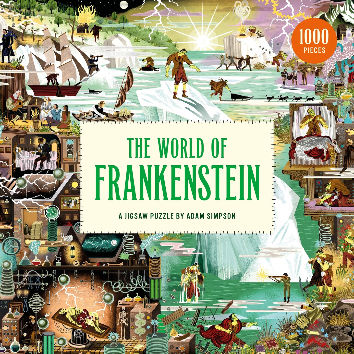 The World of Frankenstein | 1000-piece jigsaw puzzle