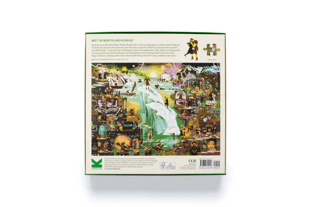 The World of Frankenstein | 1000-piece jigsaw puzzle