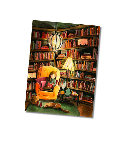 Book Love |  post card