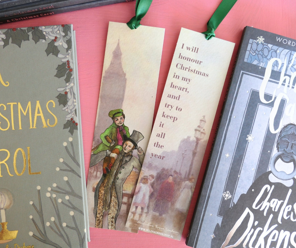 A Christmas Carol |Christmas bookmark