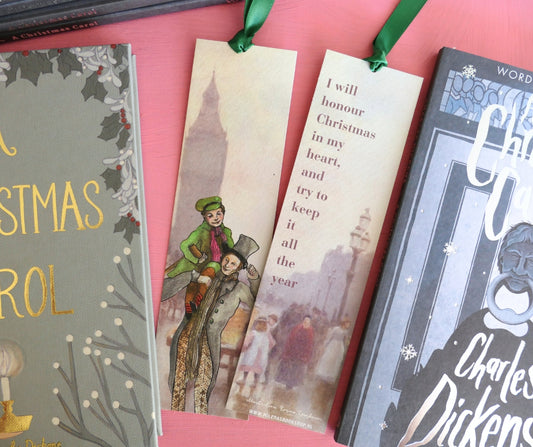 A Christmas Carol |Christmas bookmark