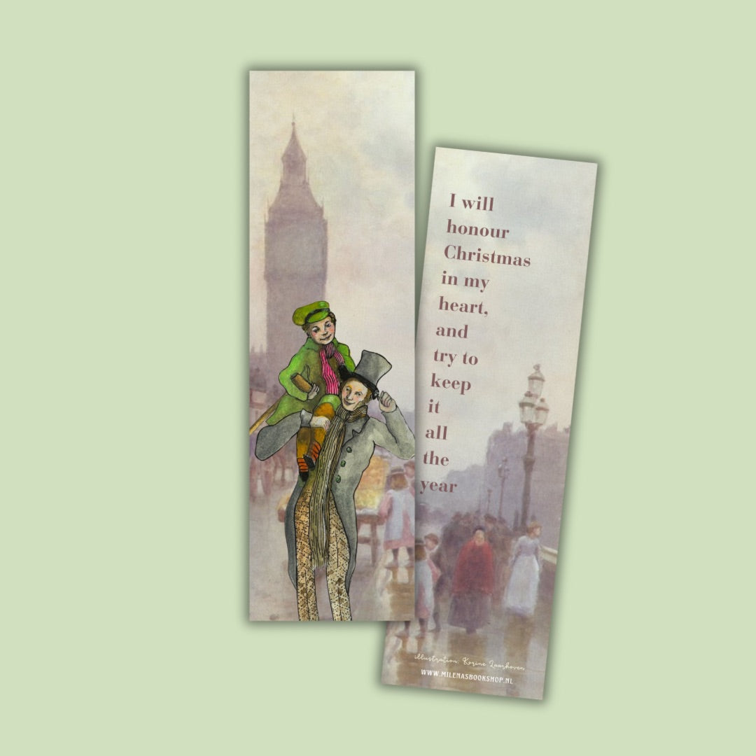 A Christmas Carol |Christmas bookmark