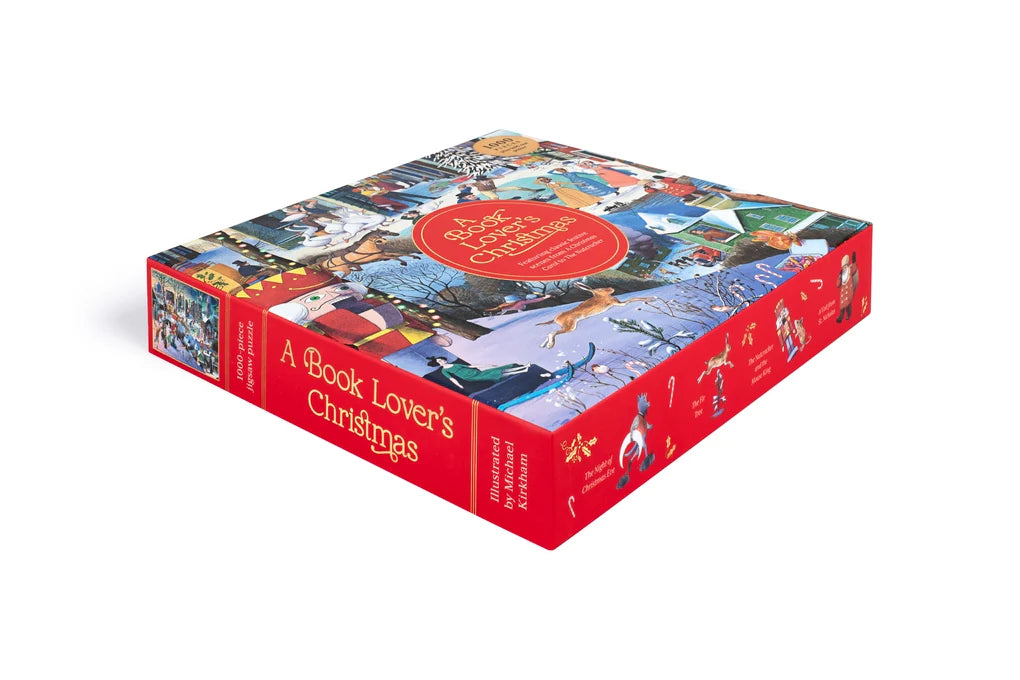 A Book Lover’s Christmas | 1000-piece jigsaw puzzle