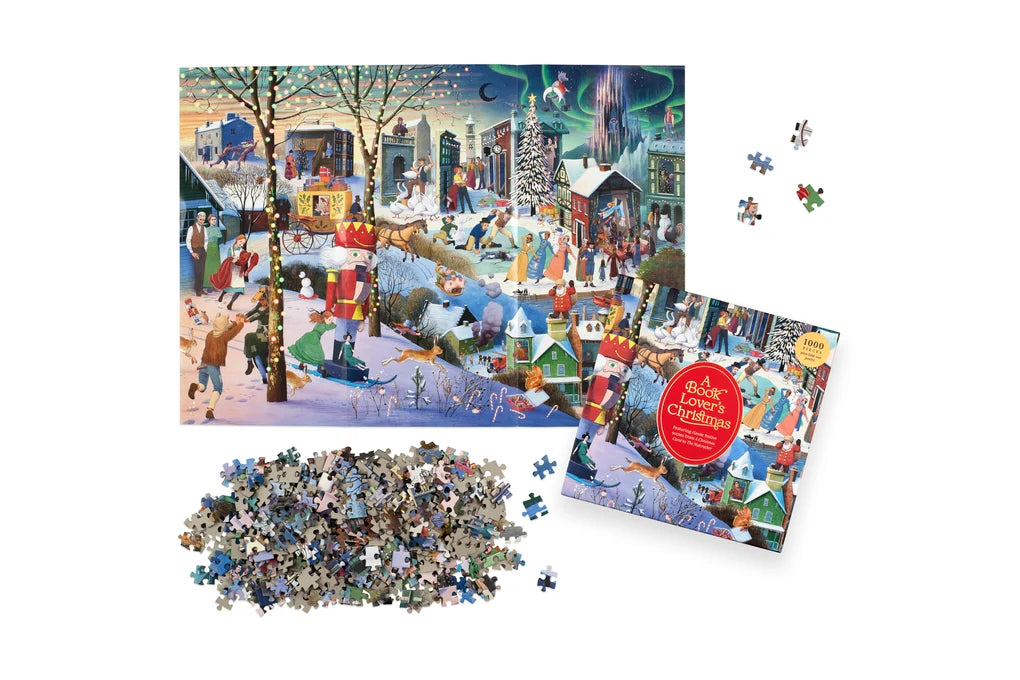 A Book Lover’s Christmas | 1000-piece jigsaw puzzle