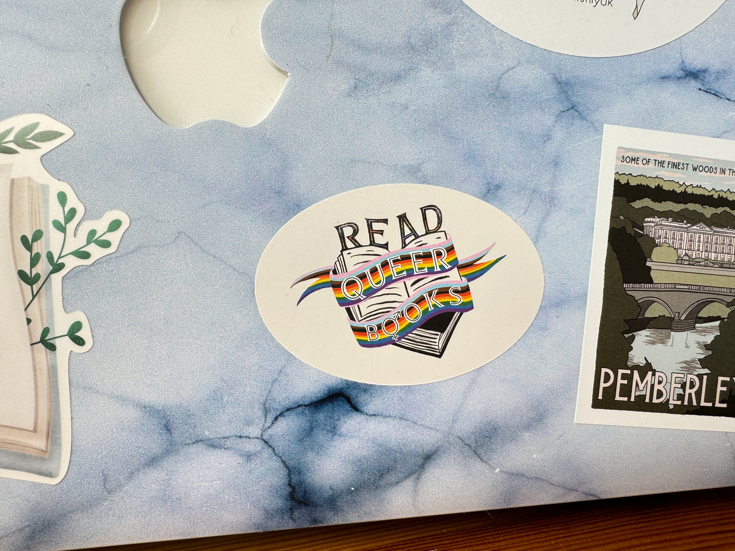 Read Queer Books | Vinyl Sticker