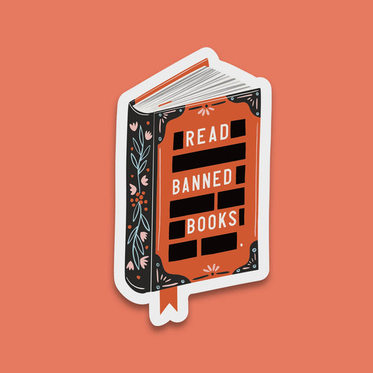 Bookstore Premium Sticker - Read Banned Books