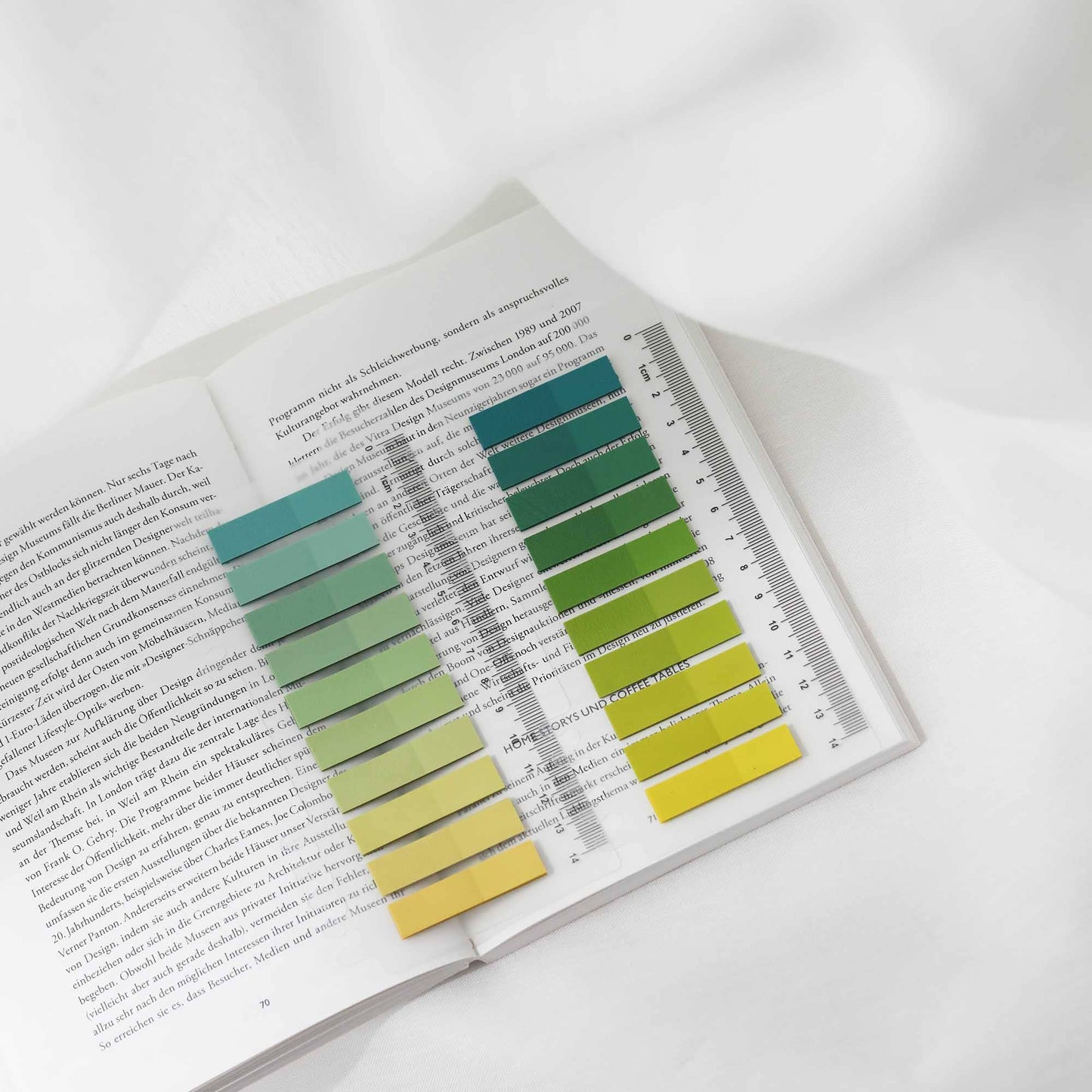 Sunburst Green | Sticky Notes | for annotating