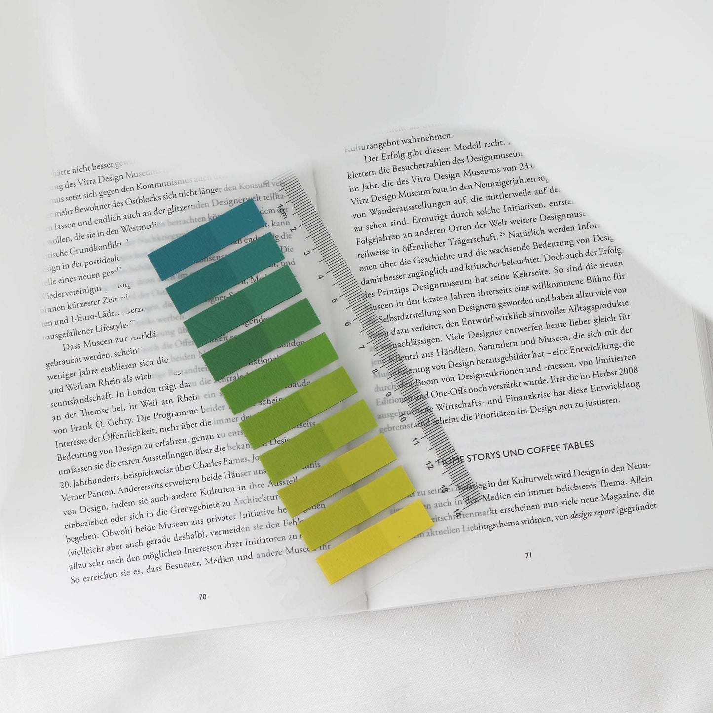 Sunburst Green | Sticky Notes | for annotating