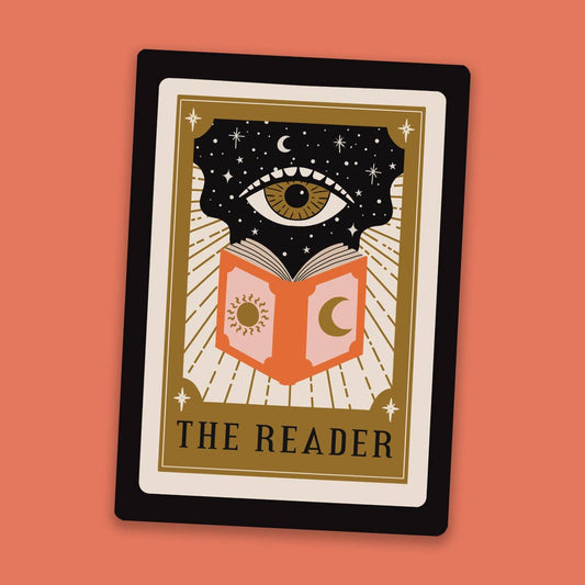 Bookish Tarot Sticker - 'The Reader'