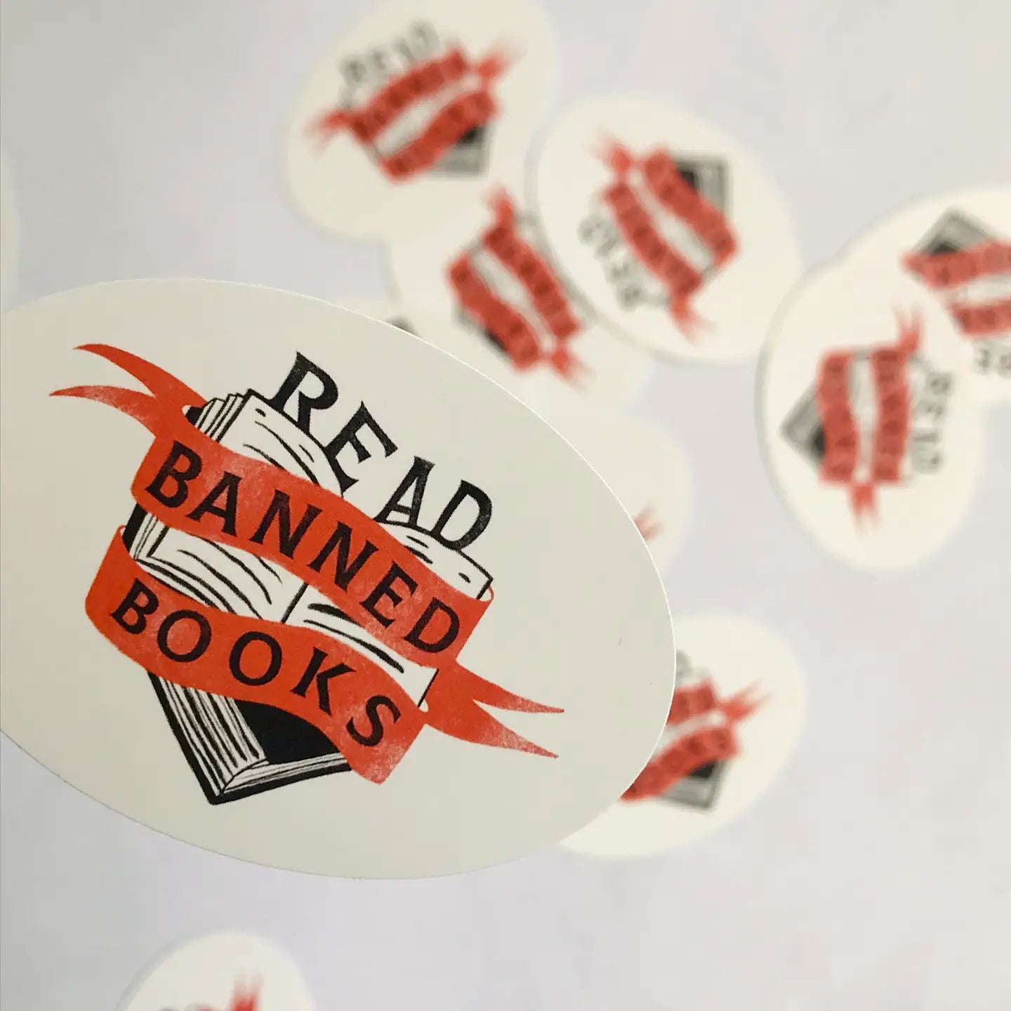 Read Banned Books | Vinyl Sticker