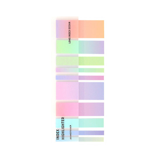 Marine melody | transparent sticky strips | for annotating