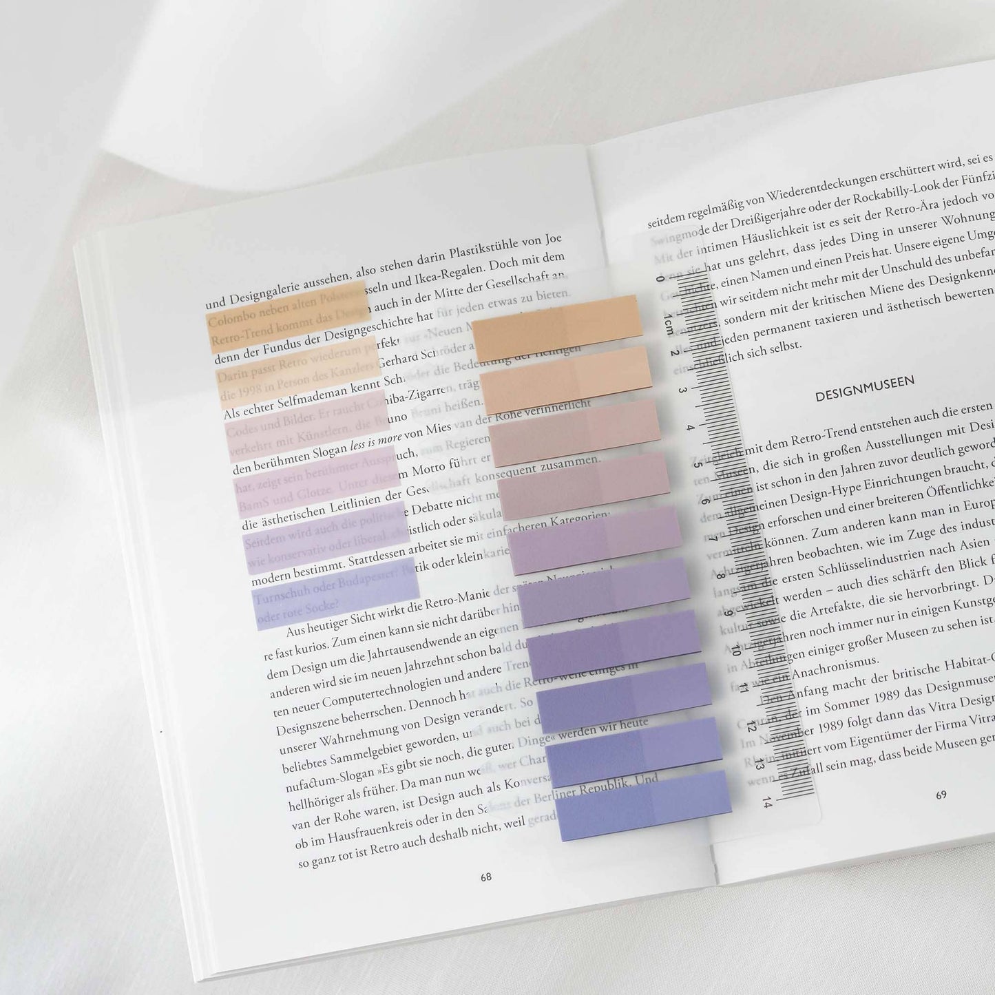 Champagne Plum | sticky notes | for annotating