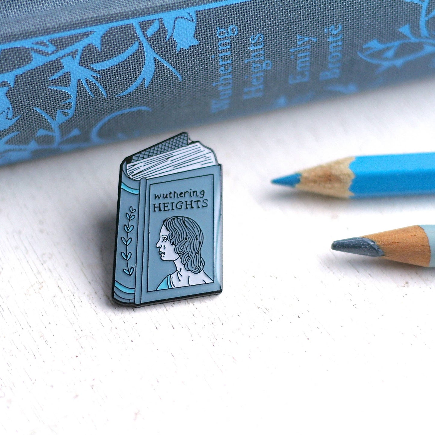 Emily Bronte Wuthering Heights Enamel Pin