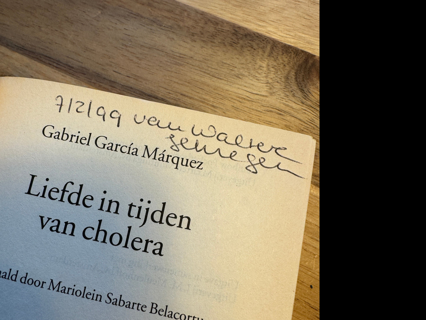 Liefde in tijden van cholera (NL)