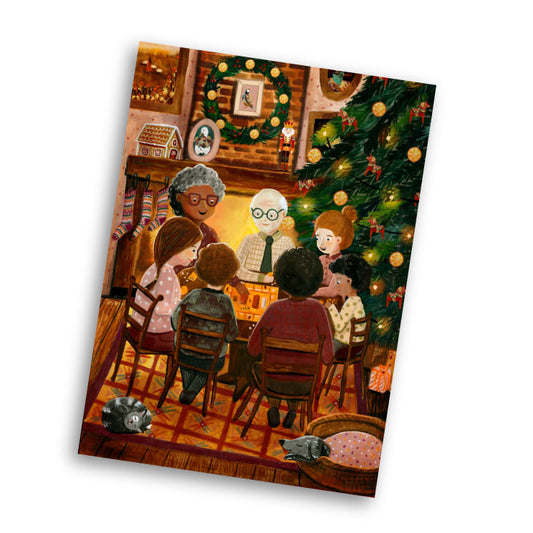 Being Together | Christmas post card